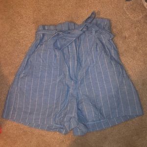 Linen Paper bag shorts
